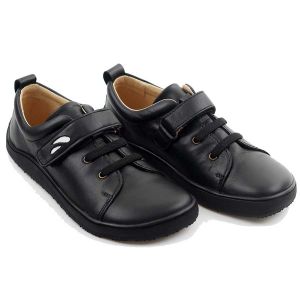Tikki Kids Harlequin Leather Shoes All Black