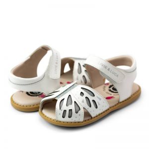 Livie and Luca Wing White Patent
