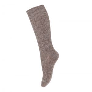 MP Denmark Heavy Knit Wally Superwash Wool Rich Socks Light Brown