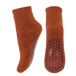 MP Denmark Wool Rich Slipper Socks Sienna