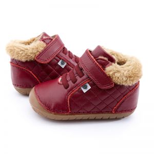 Old Soles Flake Quilt Pave Boot Burgundy