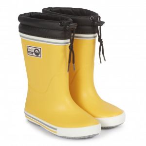 Spotty Otter Forest Leader Fleece Lined Wellies Yellow